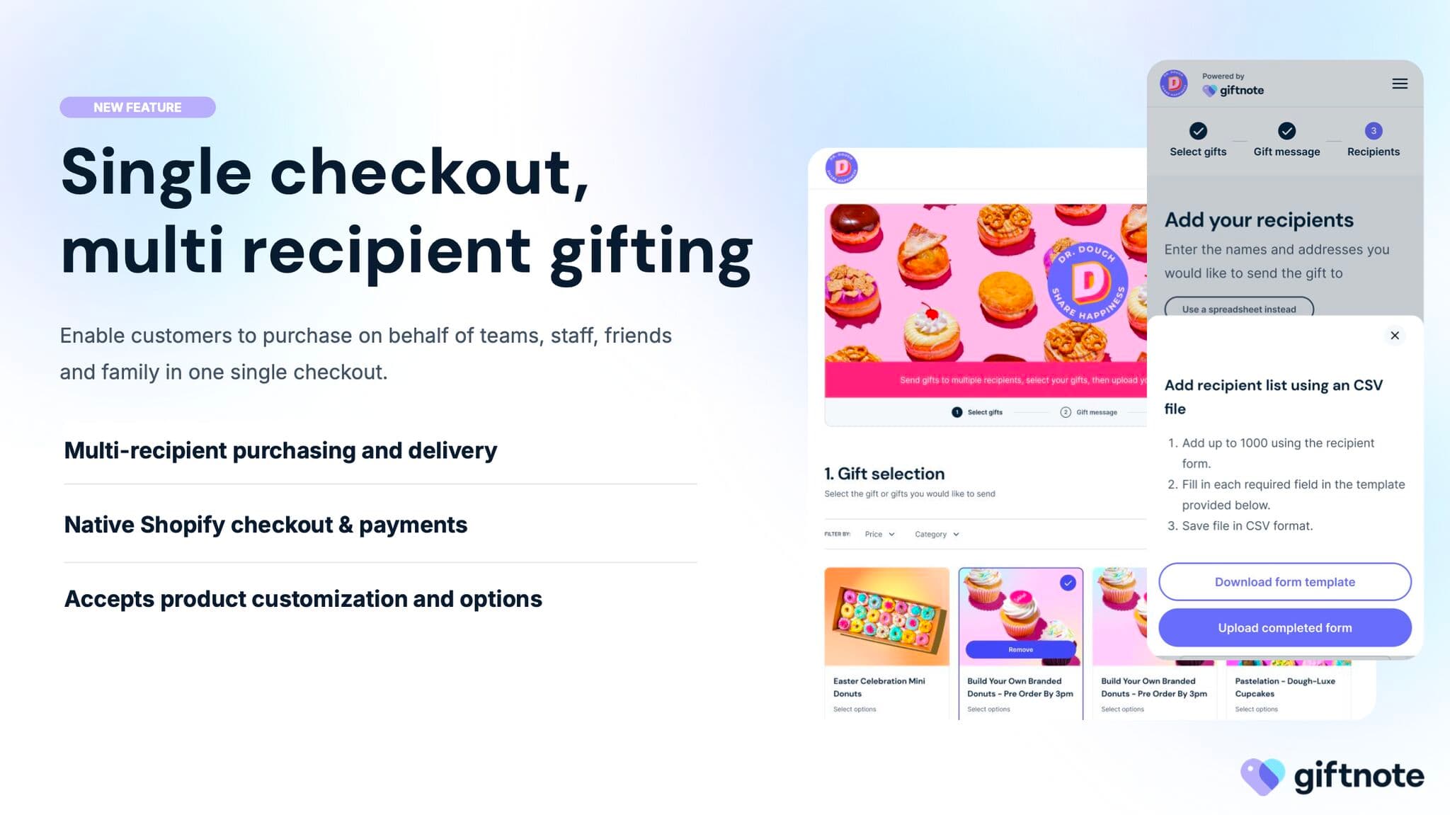 Introducing Multi Address & Corporate Gifting