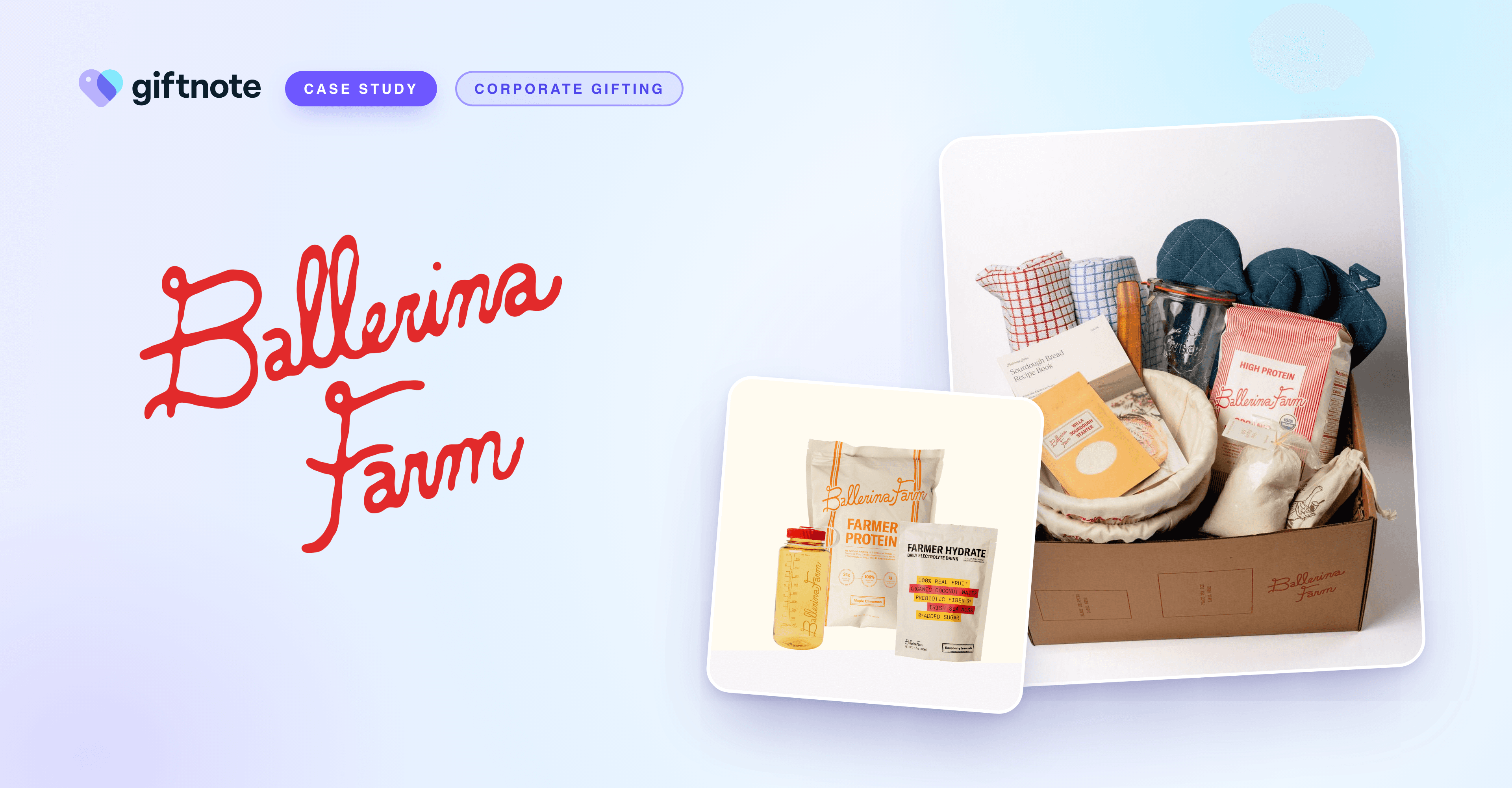 Ballerina Farm opens corporate gifting with a published three-step process