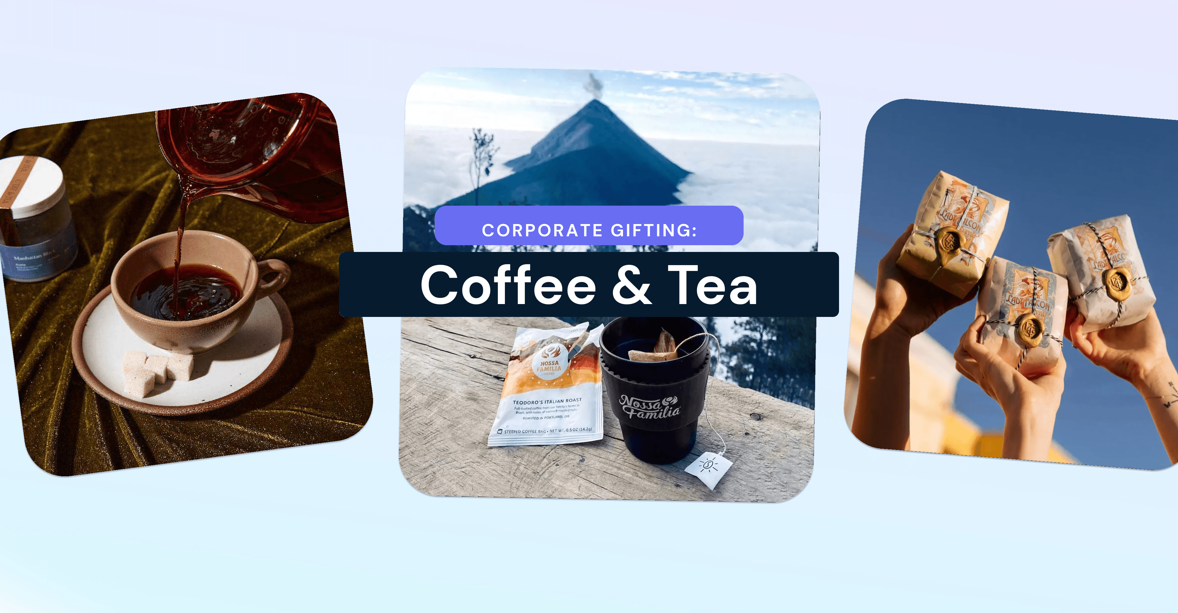 Coffee and tea corporate gifts for people who care about it